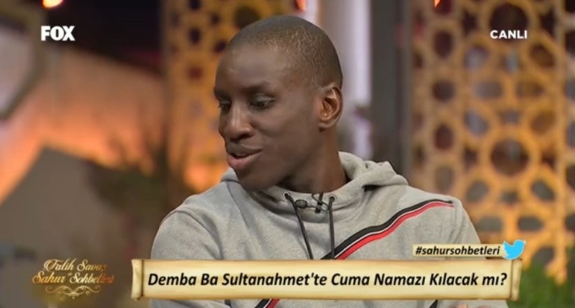 Beşiktaşlı Demba Ba, Fox TV'de sahur programına katıldı - Resim: 4