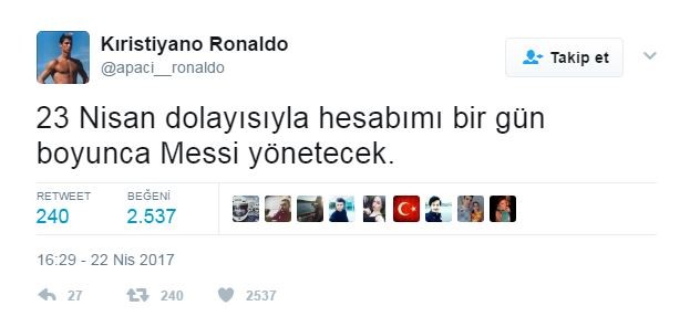 Apaçi Ronaldo'dan sosyal medyayı güldüren paylaşımlar - Resim: 3