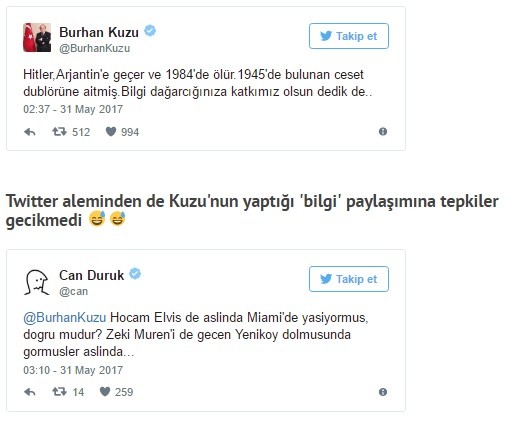 Burhan Kuzu'nun Hitler iddiası sosyal medyayı coşturdu! - Resim: 2