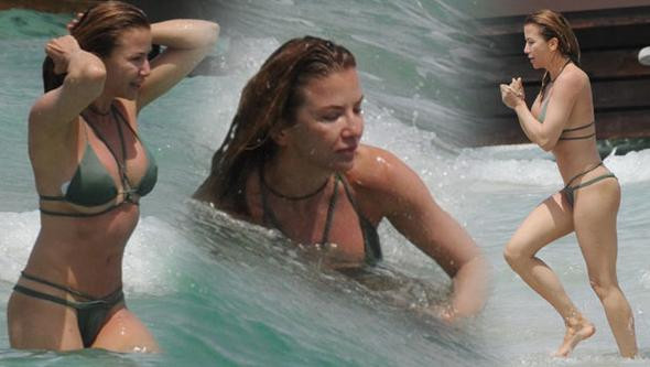 İvana Sert bikini sezonunu Çeşme'de açtı - Resim: 2
