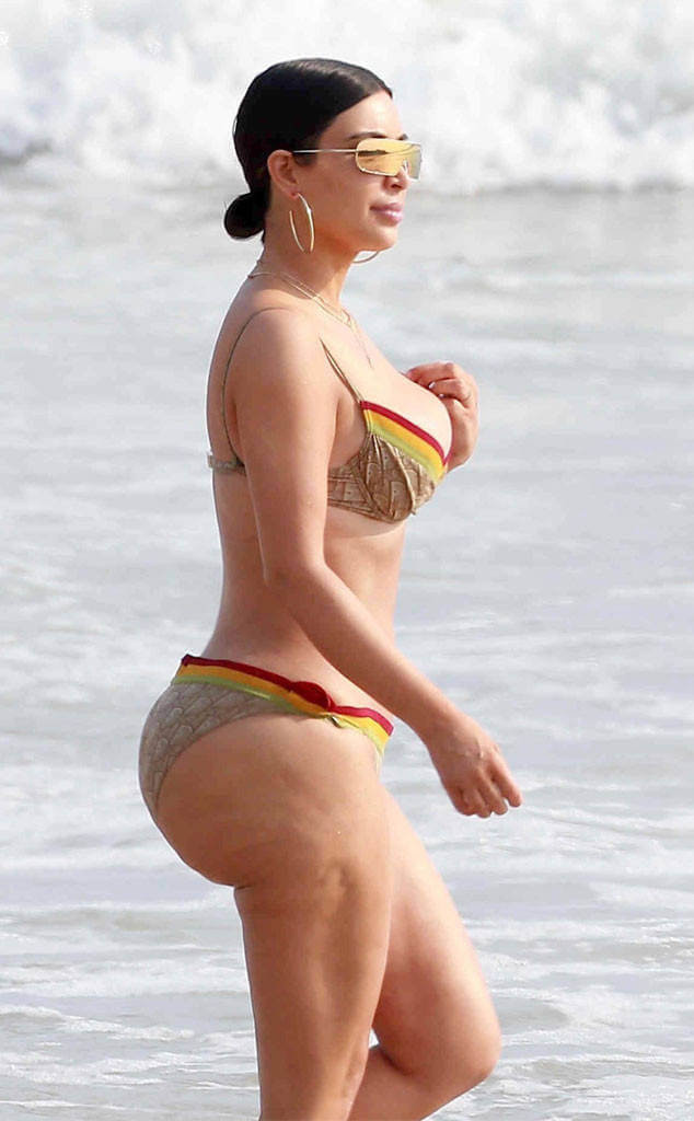 Kardashian kalçalarının photosopla değiştirildiğini söyledi - Resim: 1
