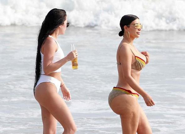 Kim Kardashian bikinili pozlarla ilgili konuştu: Beni çirkin göstermeye çalıştılar - Resim: 3