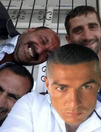 İnterneti kırıp geçiren muavin Ronaldo photosopları - Resim: 2