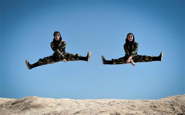 İran'ın kadın ninjalarının ilginç görüntüleri - Resim: 4