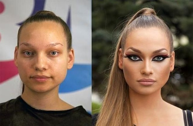 Rus kadınların makyajsız halleri sizi çok şaşırtacak - Resim: 3