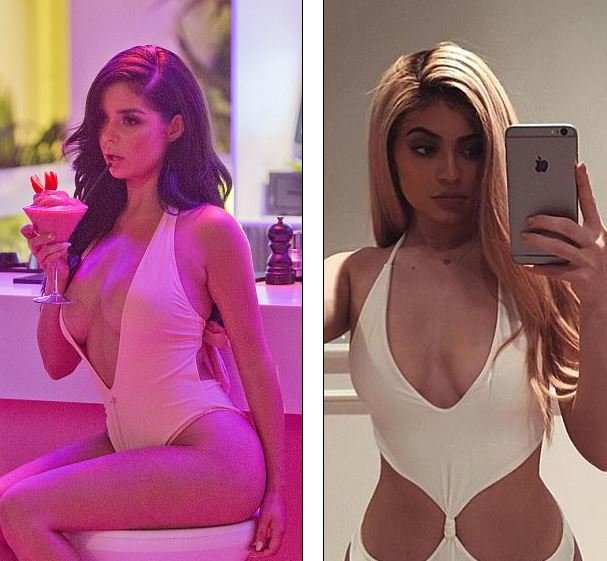 Demi Rose'un Kylie Jenner benzerliği şaşırtıyor - Resim: 2