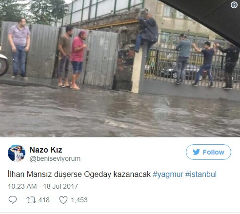 İstanbul yağmuruna trajikomik şehirli tepkileri - Resim: 4