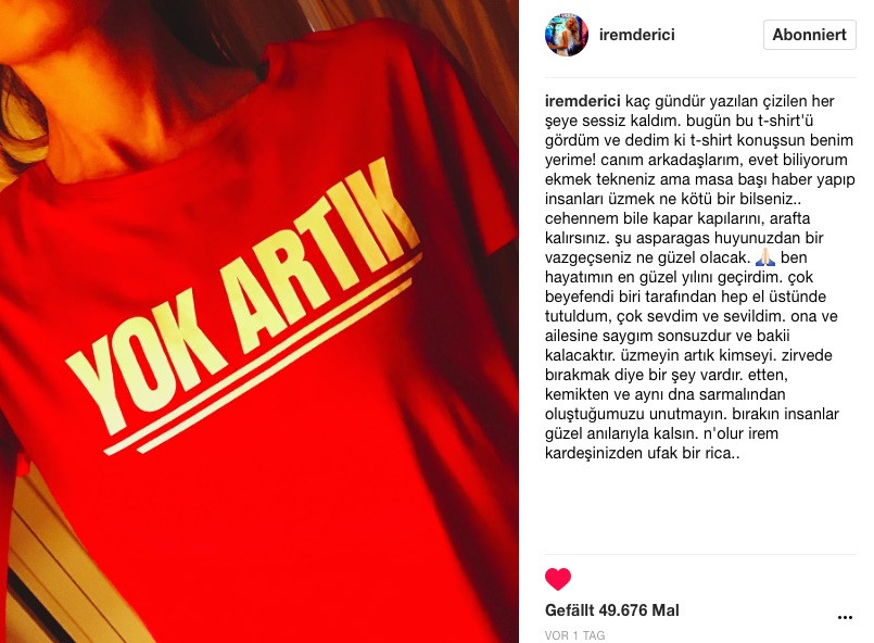 Lider Şahin eski sevgilisi İrem Derici'yi Instagram'dan sildi ! - Resim: 3