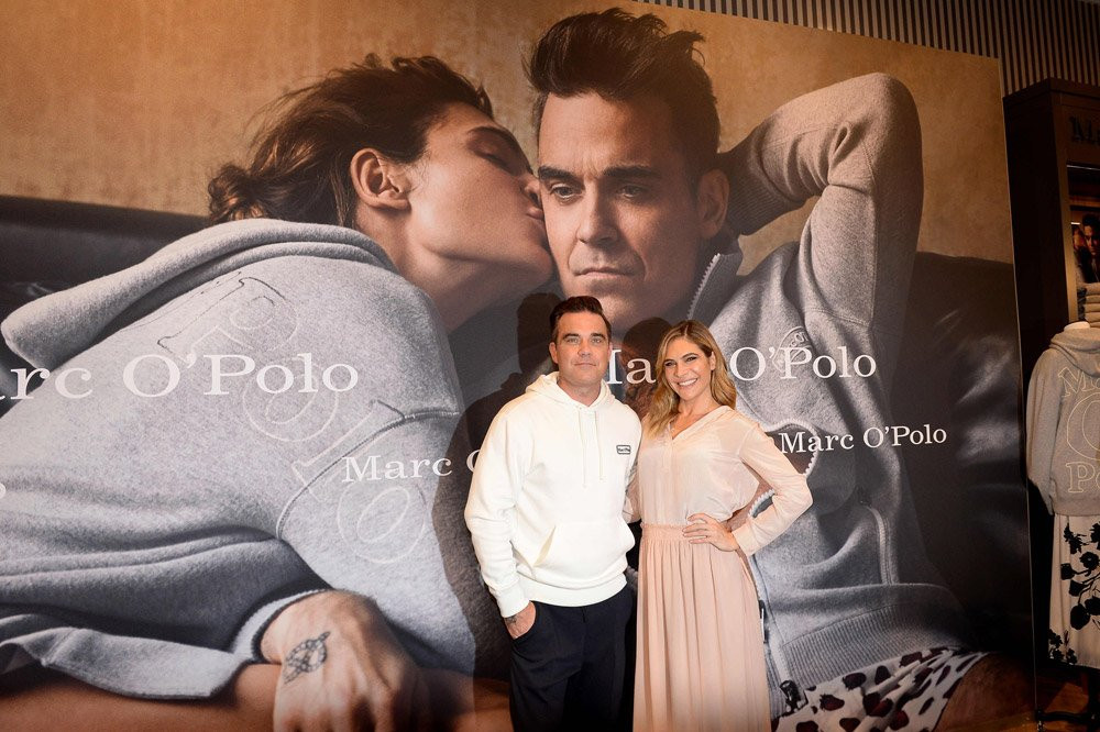 Robbie Williams ve eşi Ayda kamera karşısına geçti - Resim: 1