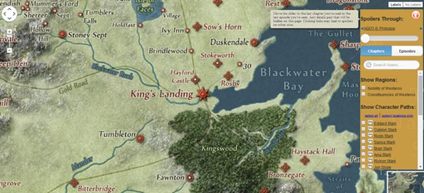 Bu da Game of Thrones'un haritası - Resim: 4