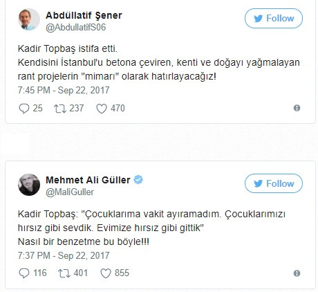 Kadir Topbaş'ın istifasına sosyal medyadan çılgın yorumlar - Resim: 4