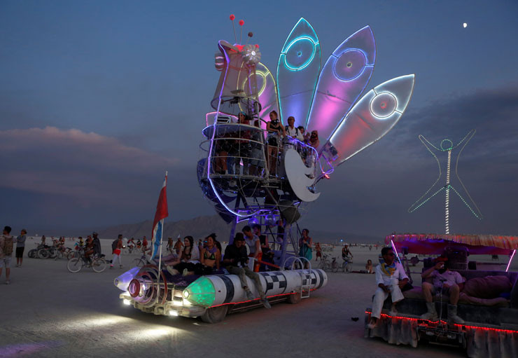 Burning Man festivali nedir? Festivalden ortaya çıkan ilginç fotoğraflar... - Resim: 1