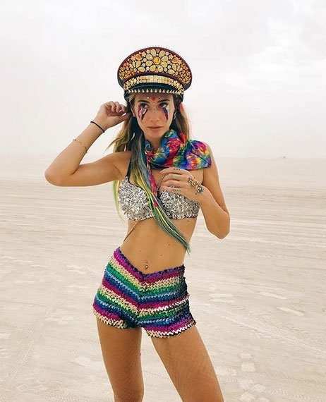 Şeyma Subaşı'nın Burning Man festivalindeki ilginç halleri - Resim: 3