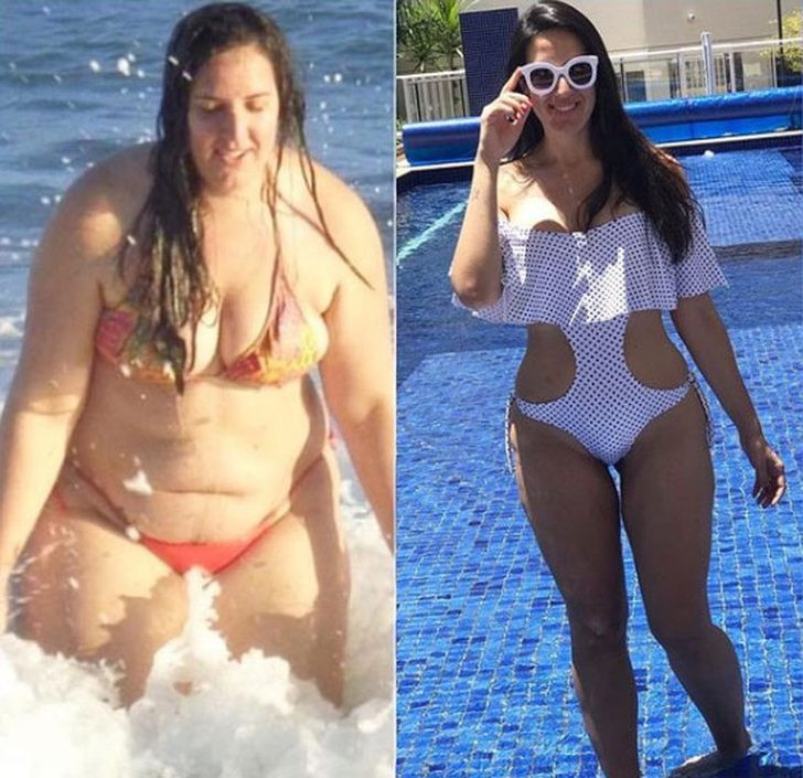 Camila Quintela bir zamanlar 127 kiloydu, şimdi bikini güzeli - Resim: 1