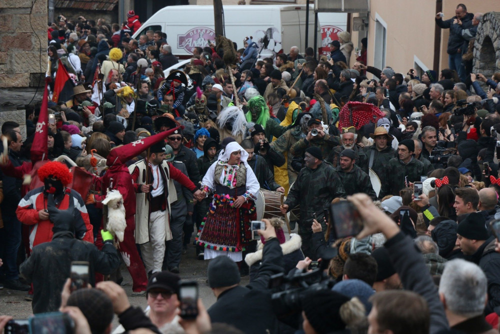 Makedonya’daki Vevçani Karnavalı'ndan çılgın görüntüler - Resim: 3