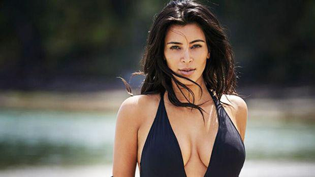 Kim Kardashian üçüncü çocuktan sonra yine soyundu - Resim: 1