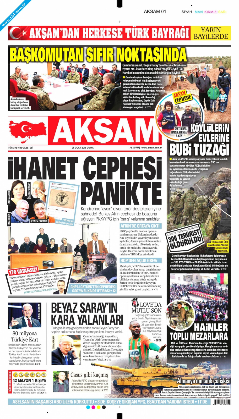 Gazeteler Erdoğan’ın kamuflajla sınır ziyaretini nasıl gördü? - Resim: 4