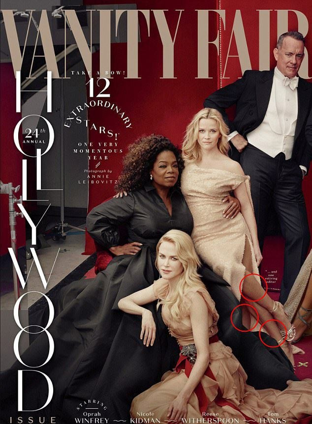 Vanity Fair kapağında skandal photoshop hatası - Resim: 3