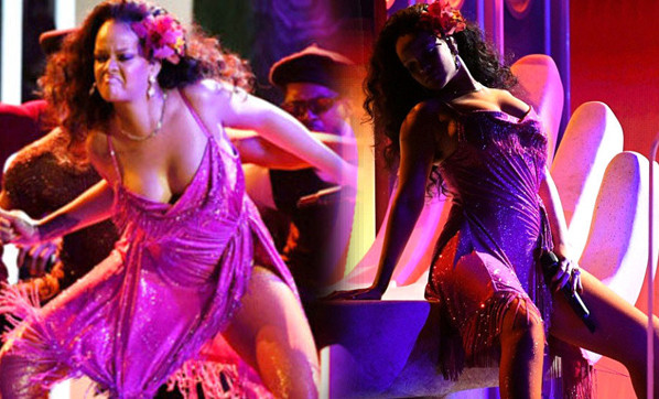 Rihanna'dan ağızları açık bırakan vahşi dans - Resim: 1