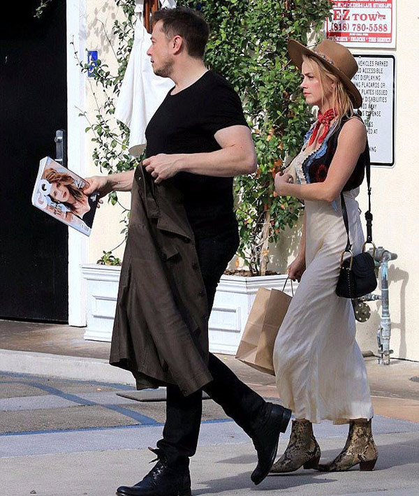 Amber Heard ile Elon Musk'tan ilk barış kareleri - Resim: 4