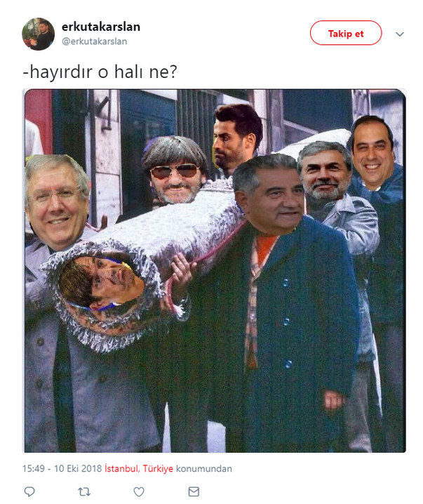 Ali Koç'un halı açıklaması hakkında atılmış en komik tweetler - Resim: 3
