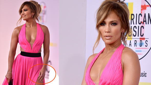 Amerikan Müzik Ödülleri'ne Jennifer Lopez'in kusuru damga vurdu - Resim: 4