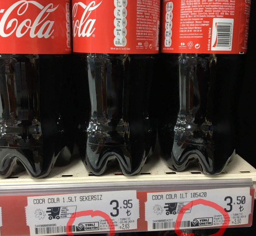 Coca Cola'da yerli malı etiketi kafa karıştırdı - Resim: 3