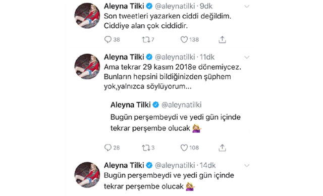 Aleyna Tilki'den garip tweet serisi - Resim: 2