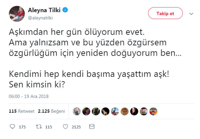 Aleyna Tilki: Aşkımdan her gün ölüyorum! - Resim: 3