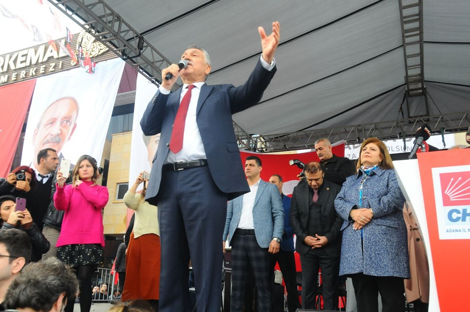 CHP'li belediye başkanı adayından Akşener fotoğraflı miting - Resim: 1
