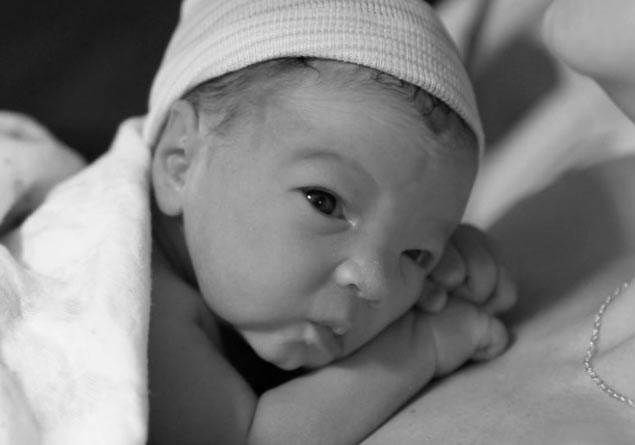 Sosyal medyanın en genç fenomeni: Yeni doğan bebek 4 günde 147 bin takipçiye ulaştı - Resim: 1