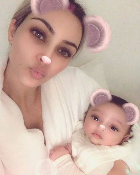 Kim Kardashian'ın kızı Chicago West ilk kez sosyal medyada - Resim: 2