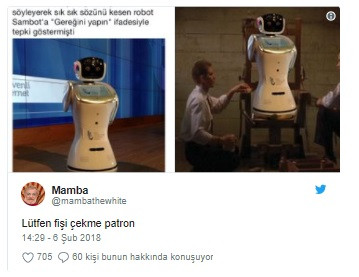 Bakan Arslan robotla tartıştı sosyal medya yıkıldı - Resim: 1