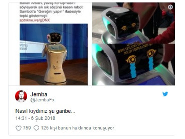 Bakan Arslan robotla tartıştı sosyal medya yıkıldı - Resim: 3