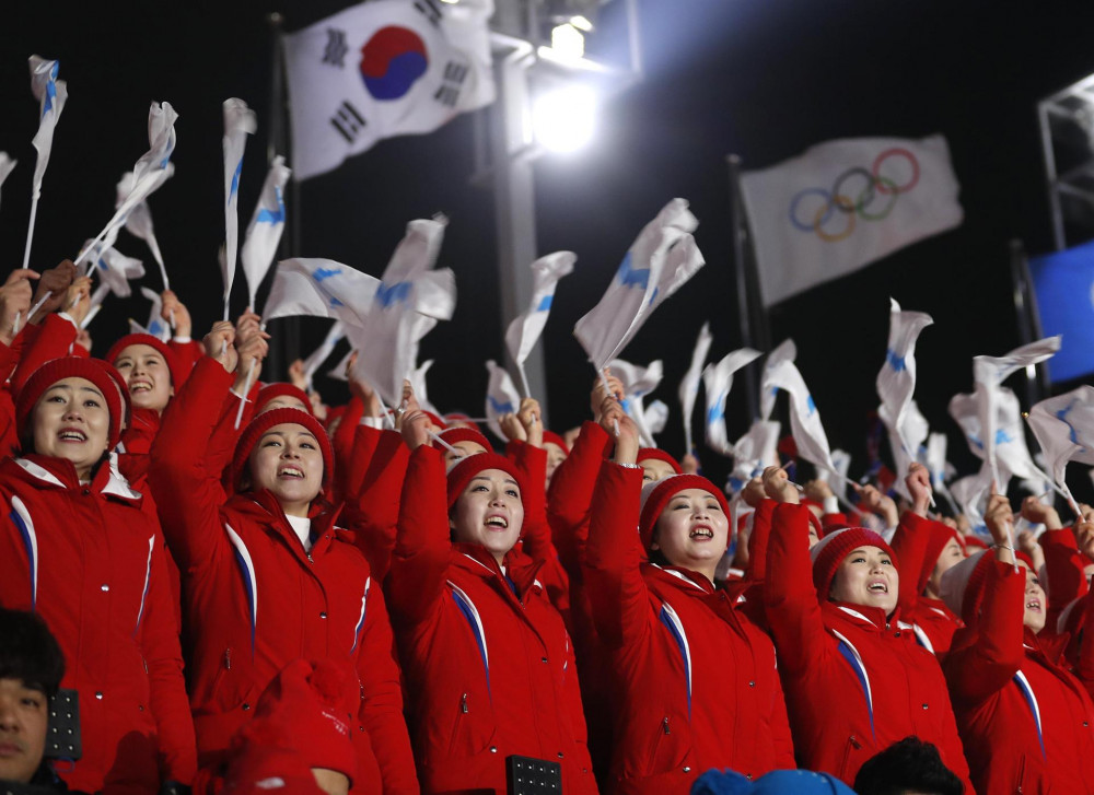 PyeongChang Kış Olimpiyatları açılış töreninden buz gibi görüntüler - Resim: 4