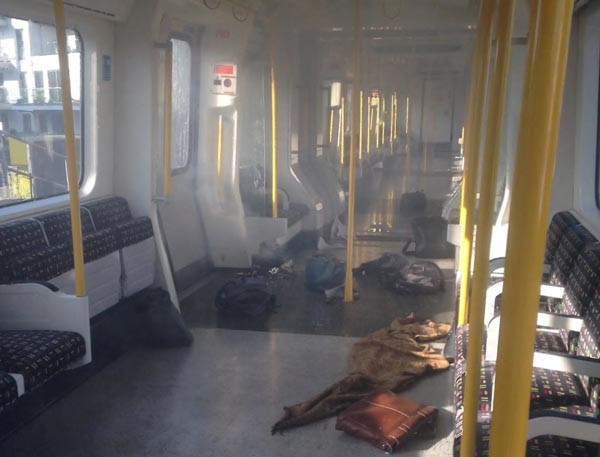 Metrodaki patlama anının dehşet görüntüleri ortaya çıktı - Resim: 4