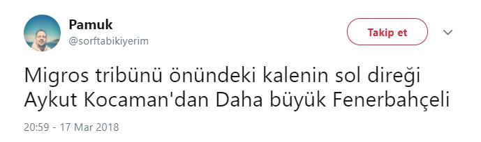 Derbi Twitter'ı salladı: Aykut Kocaman'a tepki - Resim: 4