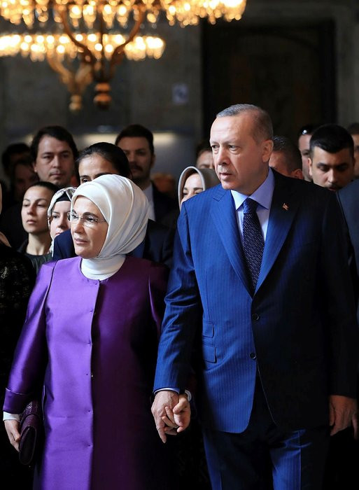 Erdoğan'ın Ayasofya'da heyecanlandığı anlar - Resim: 4