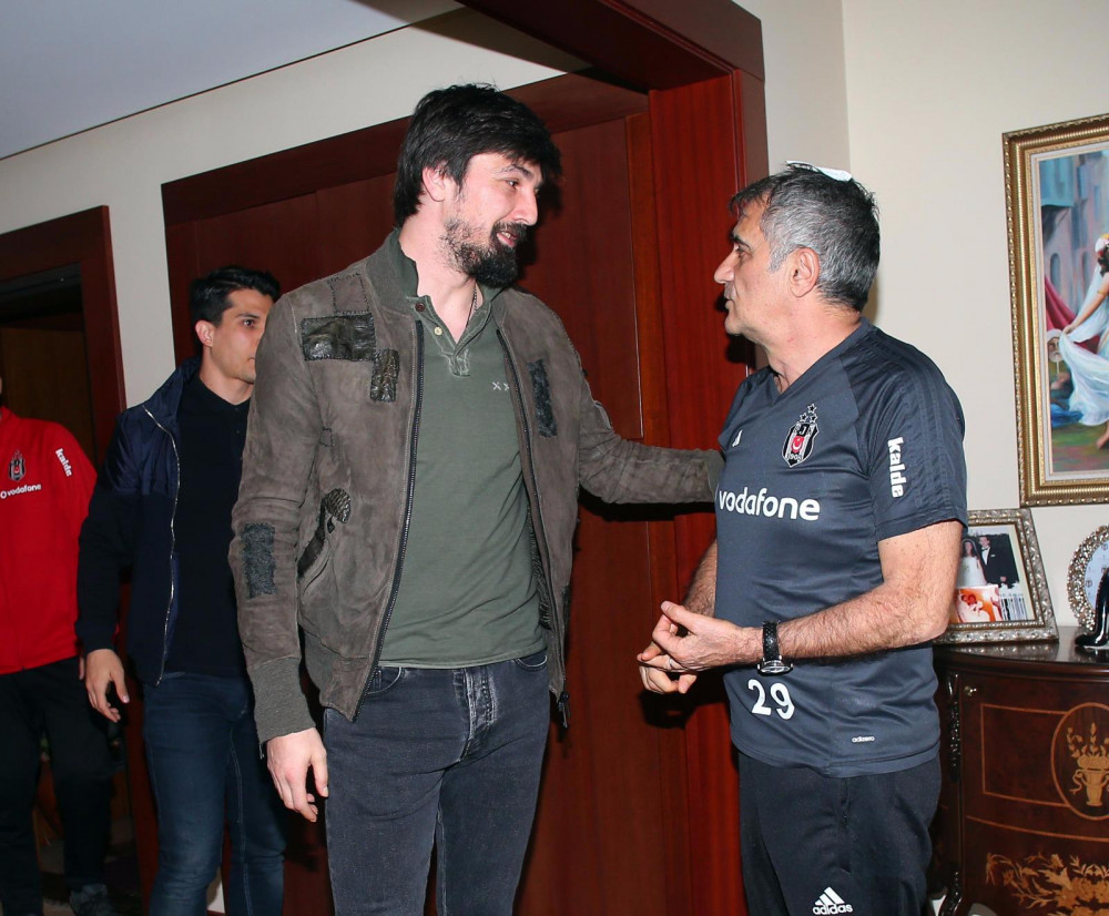 Beşiktaş kaptanları Şenol Güneş’i ziyaret etti! - Resim: 2
