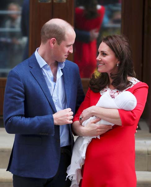 Kate Middleton ve Prens Williams'ın 3. çocuğu dünyaya geldi - Resim: 3