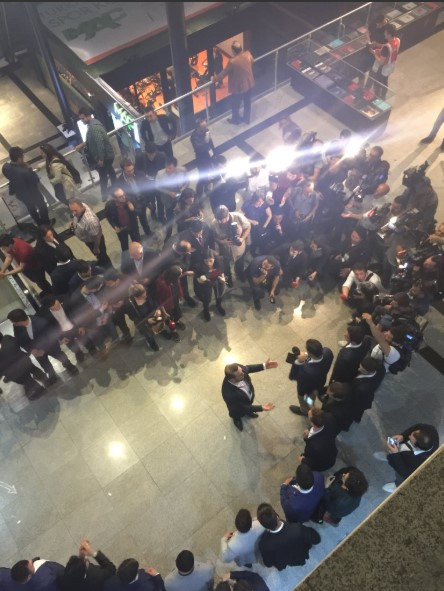 Abdullah Gül ile Temel Karamollaoğlu ödül gecesinde buluştu - Resim: 1
