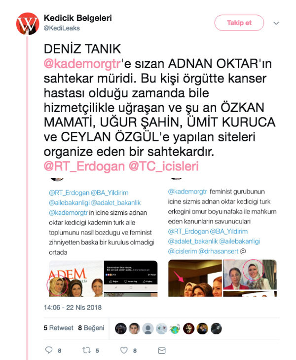 Yeni Akit: Kedicik, Emine Erdoğan'a yanaştı, KADEM'e sızdı - Resim: 3