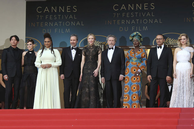 2018 Cannes Film Festivali kırmızı halısında protesto - Resim: 1