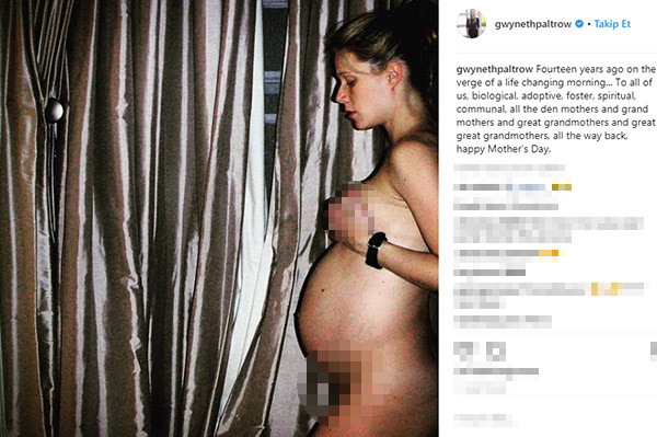 Gwyneth Paltrow'dan çıplak Anneler Günü paylaşımı! - Resim: 3