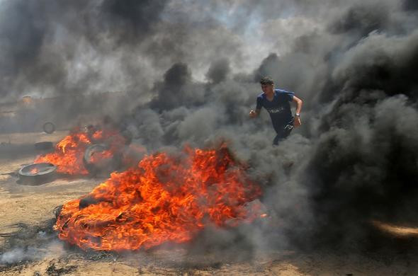 İsrail askeri ateş açıyor! Korkunç kareler - Resim: 2