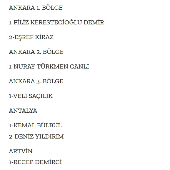 İşte Halkların Demokratik Partisi (HDP) Milletvekili aday listesi 2018 - Resim: 2