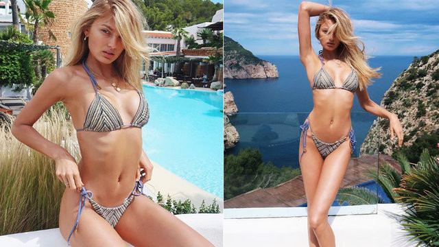 Ünlü model Romee Strijd, Ibiza'yı yaktı! - Resim: 1