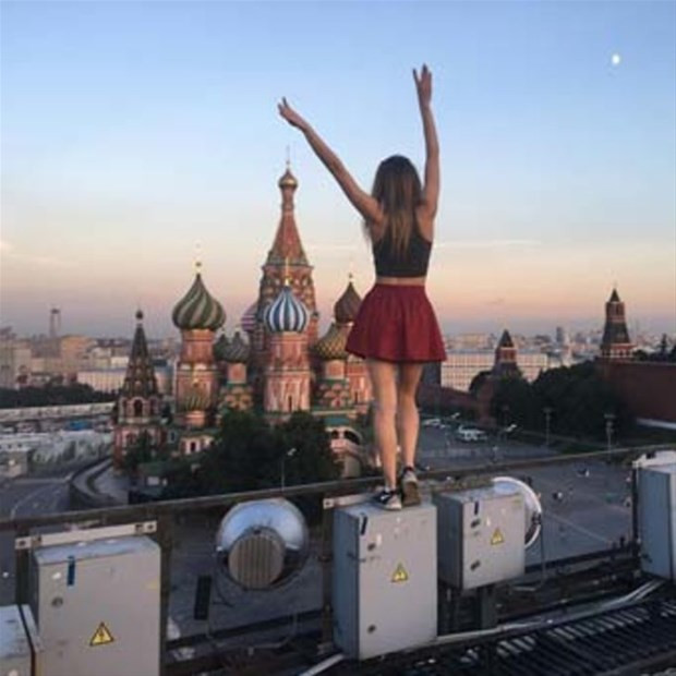 Ölümle dans eden Rus blogger Angela Nikolau - Resim: 4