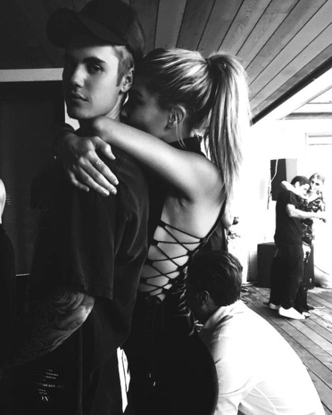 Justin Bieber ve Hailey Baldwin dudak dudağa! - Resim: 1