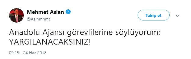 Anadolu Ajansı'nın seçim sonuçlarına sosyal medyadan flaş tepkiler! - Resim: 4